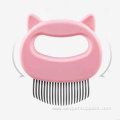 Pets Cat Massage Shell Comb Grooming Hair Removal